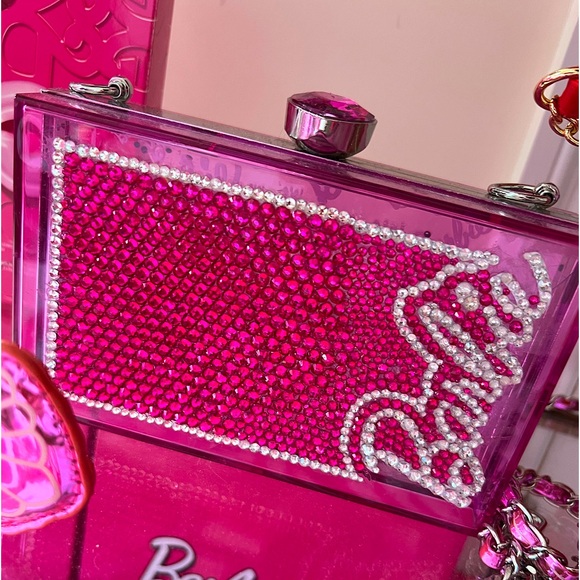 Barbie Rhinestone Box Crossbody Bag - Picture 5 of 5